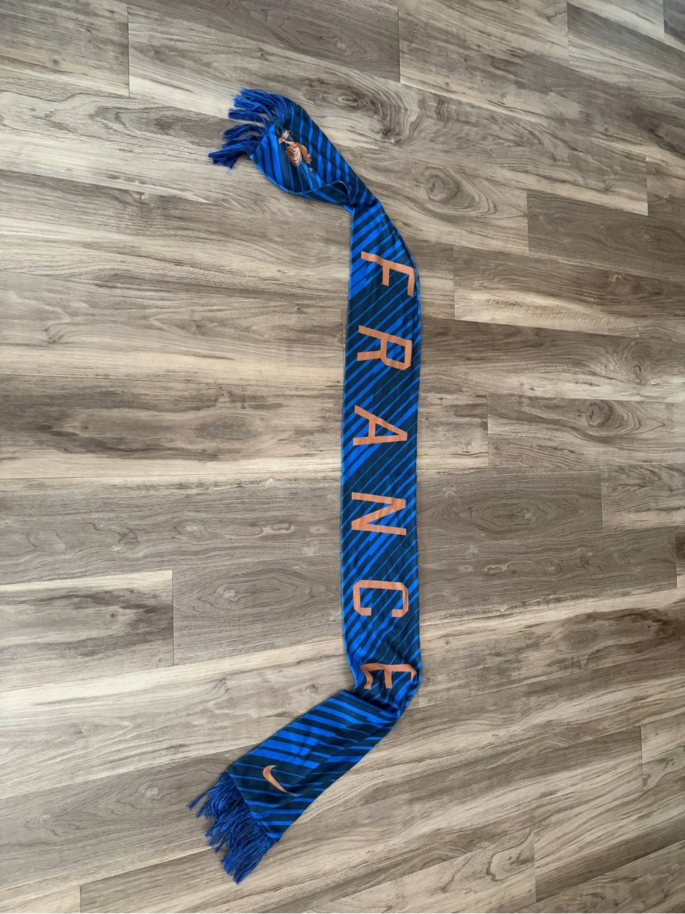 NIKE team france allez blues scarf soccer WORLD CUP